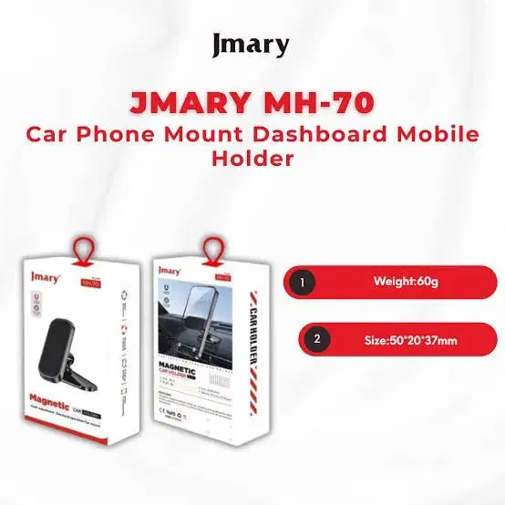 Jmary MH-70 Car Phone Mount Dashboard Mobile Holder