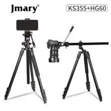 JMARY KS355 + HG60 DSLR/ILDC 2 In 1 Monopod Tripod With 360° Panoramic Ball Head Stand