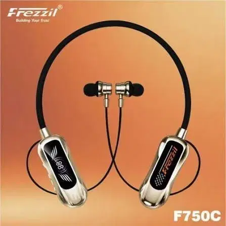 Frezzil F750C Neckbank Hanging Bluetooth Earphones Headphones
