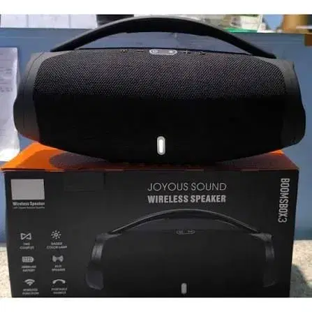 Boombox 3 Wireless Bluetooth 40 Watt Speaker,High Bass Sound