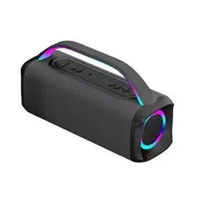 X993K Wireless Karaoke Machine Dual Mic Speaker Heavy Bass RGB Light Portable Party Audio