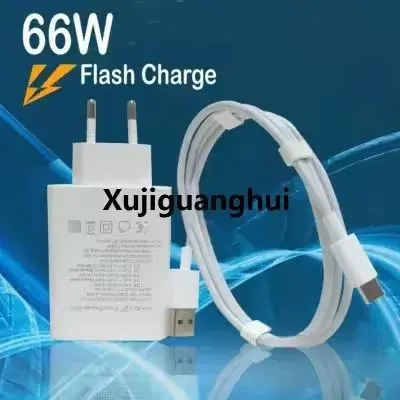 Vivo 66 Watt Flash Charger With 66 Watt TC Cable Vivo All Model Supported