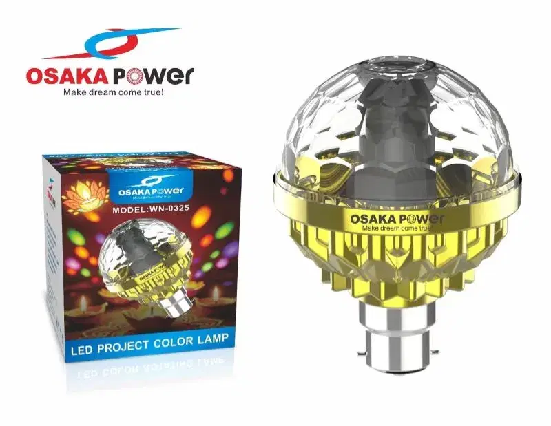 Osakapower WN-0325 LED || Lotus Projection Lamp || MultiColor Colour Changing Lamp || Tihar Festival Light