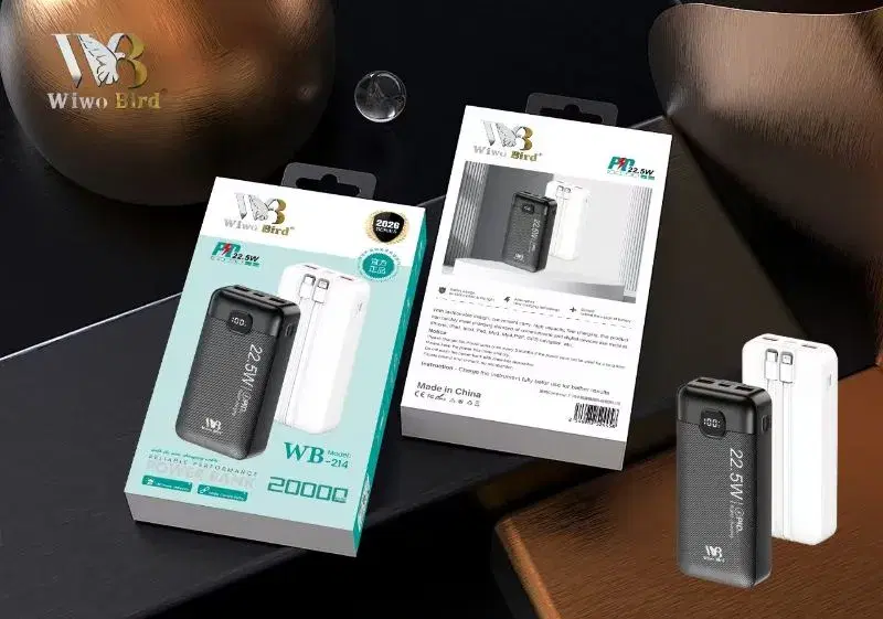 WIWO BIRD WB-214 (20000MAH)POWERBANK