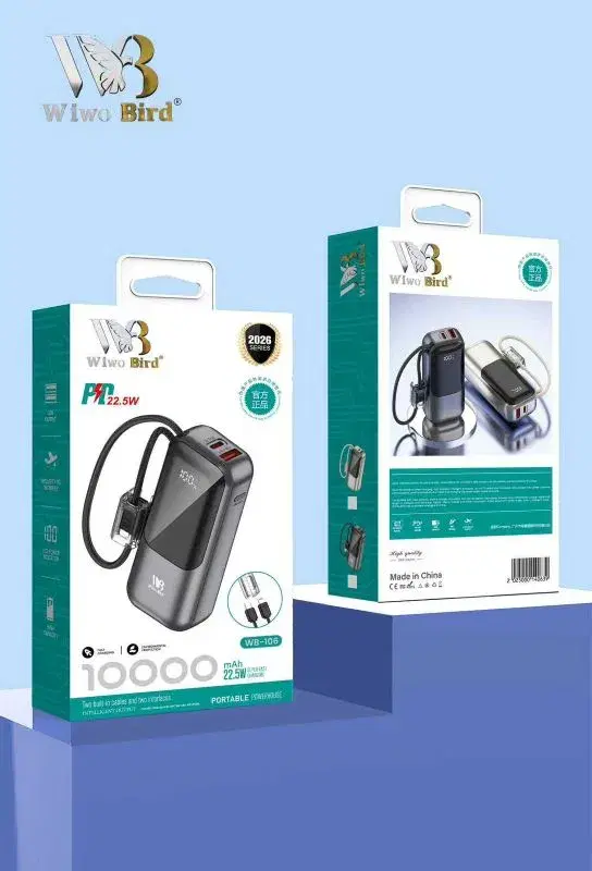 WB-106 (10000MAH) POWERBANK