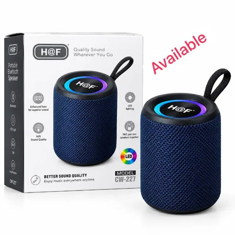 CW-227 PORTABLE WIRELESS BLUETOOTH SPEAKER