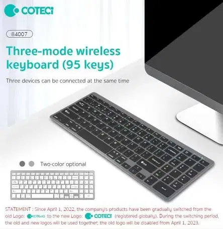 COTECi Three-mode wireless keyboard