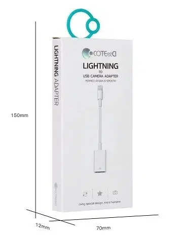COTECI CS8857 Lightning To USB Camera Adapter