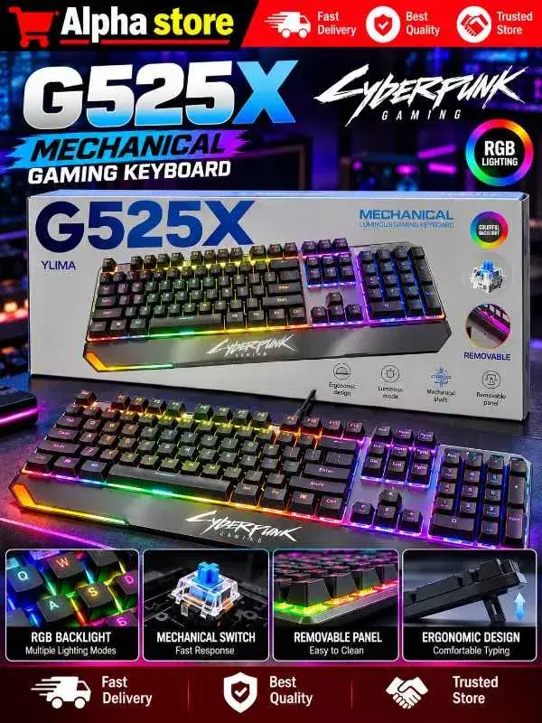 ALPHA G525X GAMING KEYBOARD