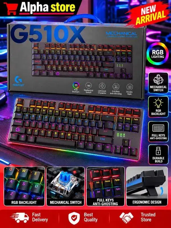 ALPHA G510X GAMING KEYBOARD