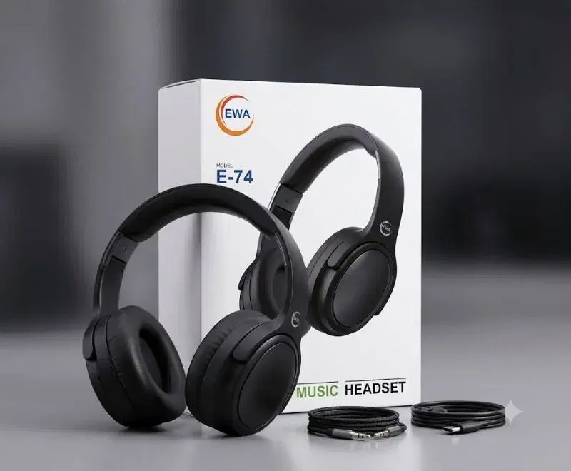 EWA E-74 Foldable Music Headset.