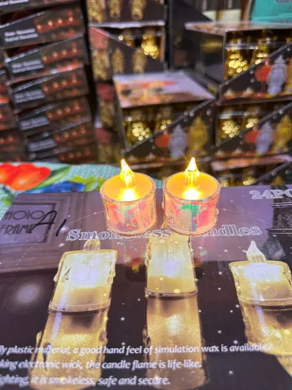 24 pcs in box led candle light A-2