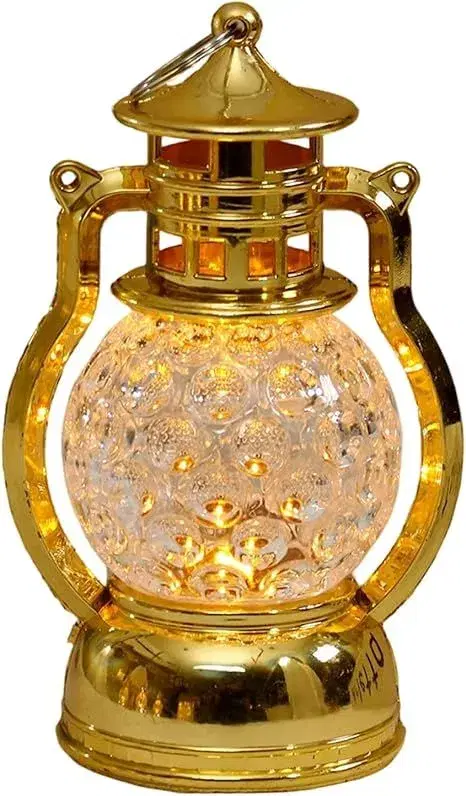 A-23 Portable Small Desk Lamp Hanging Holder Light Elegant Castles Hanging LED Light for Home Offices Decoration Elegant Castles LED