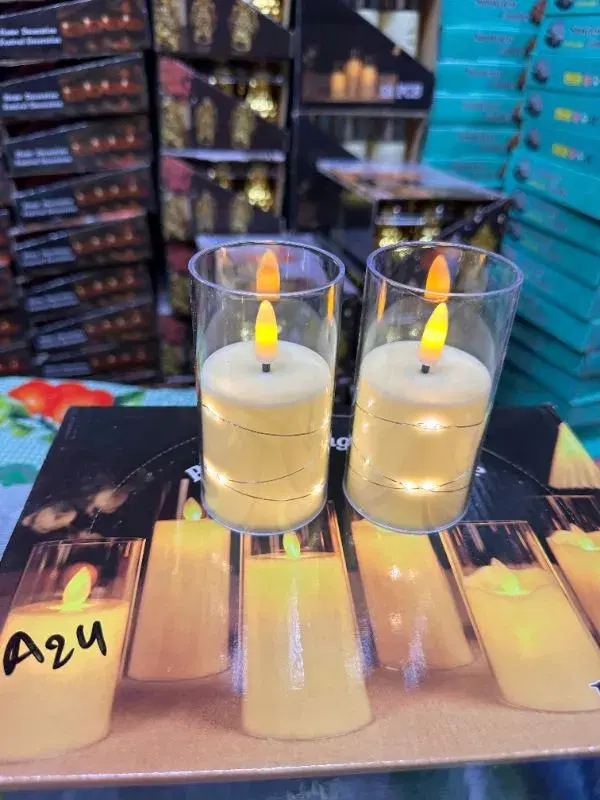12 pcs in box led candle light A-24
