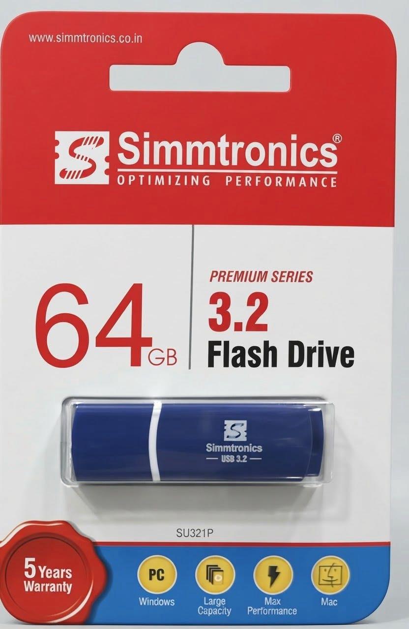 Simmtronics 64GB 3.2 Pendrive