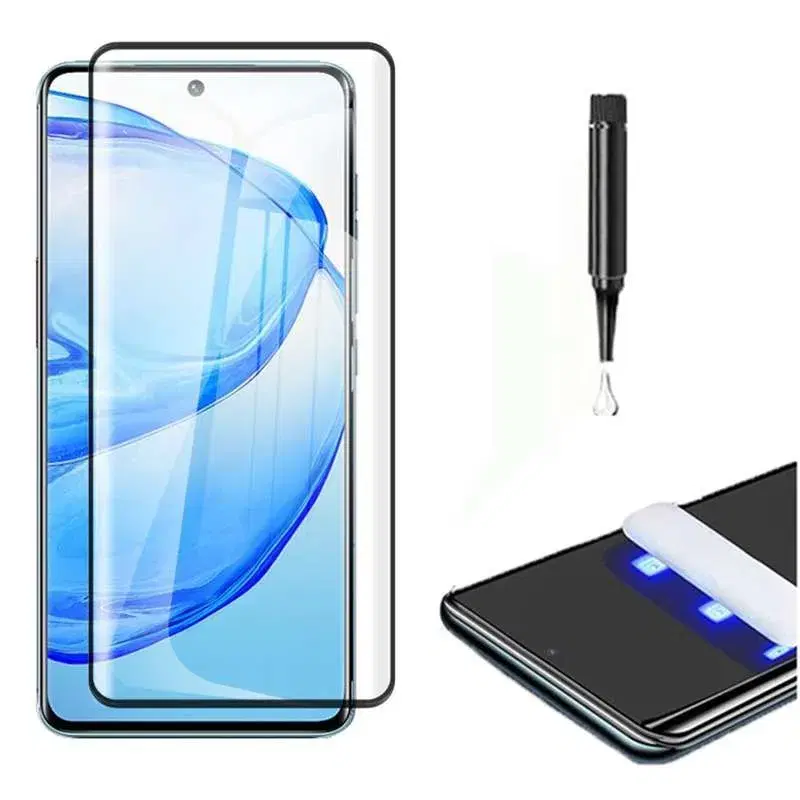 UV tempered glass