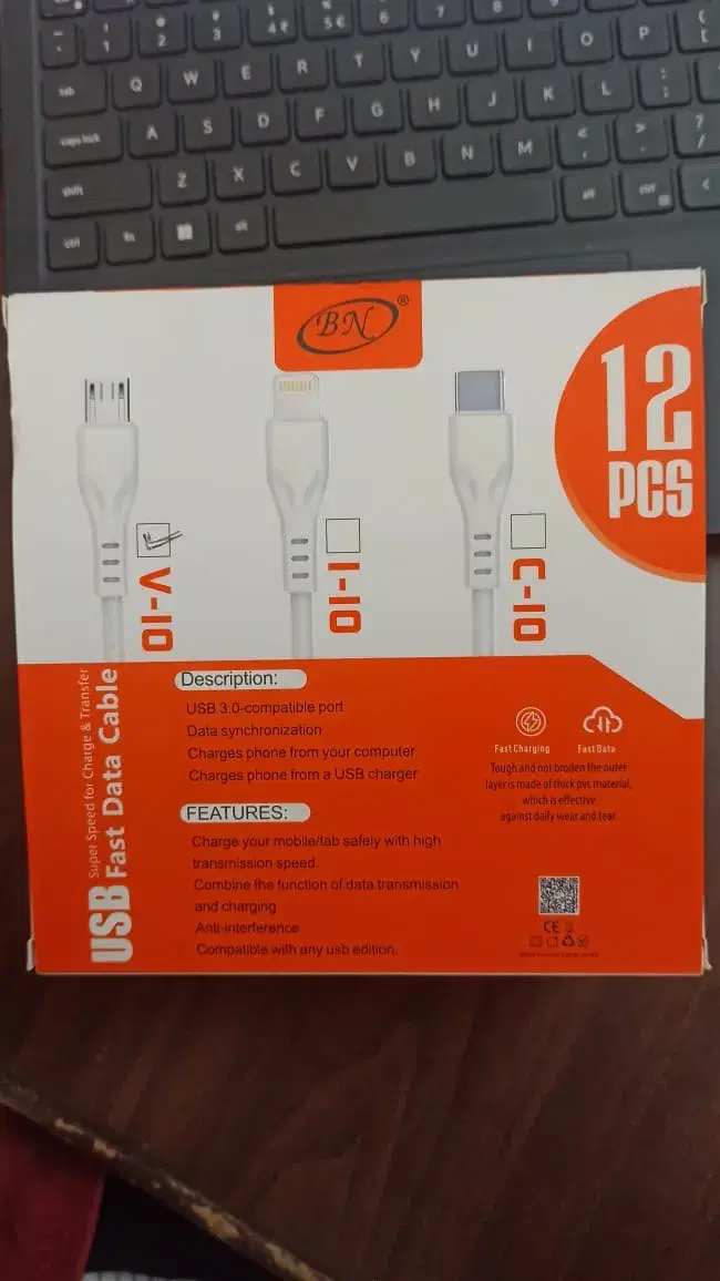 BN Fast C-10 USB Data Cable Type-C