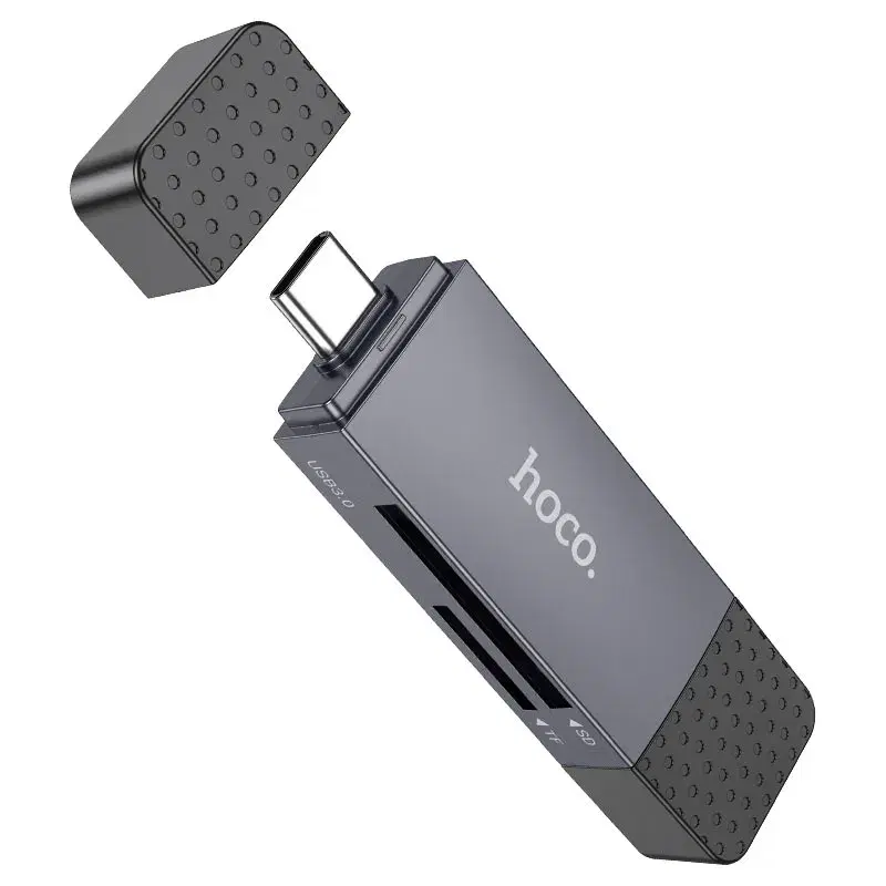HOCO HB45 Spirit 2-in-1 USB/Type-C 2.0 Card Reader
